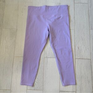 Athleta Lavender Ultra High Rise Elation 7/8 Tight